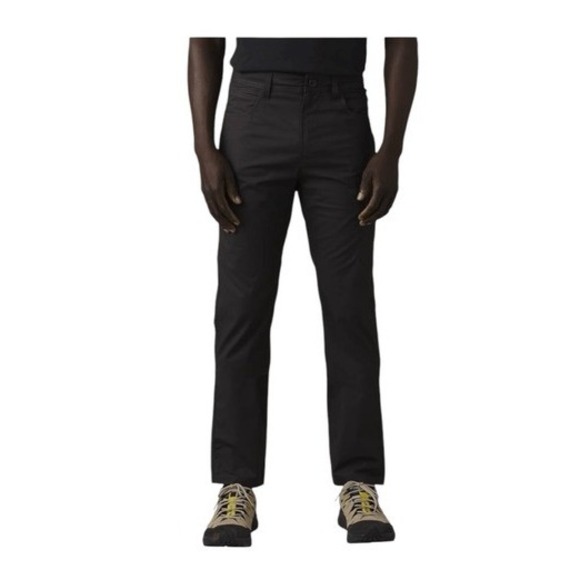 prAna Double Peak Utility Pants Charcoal Gray Lightweight Ripstop Cargo 36 x 32